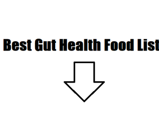 Gut Health food list